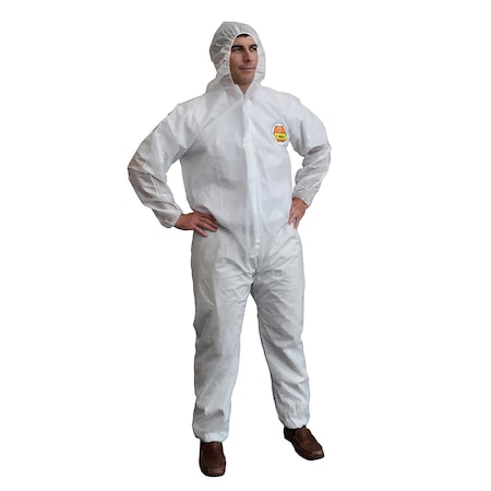 Cordova Disposable Coveralls, Hooded, 12 PK SMS300M